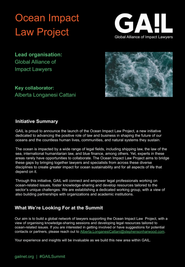 Ocean Impact Law Project - Impact Showcase Submission