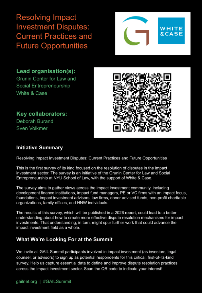 Resolving Impact Investment Disputes - Impact Showcase Submission