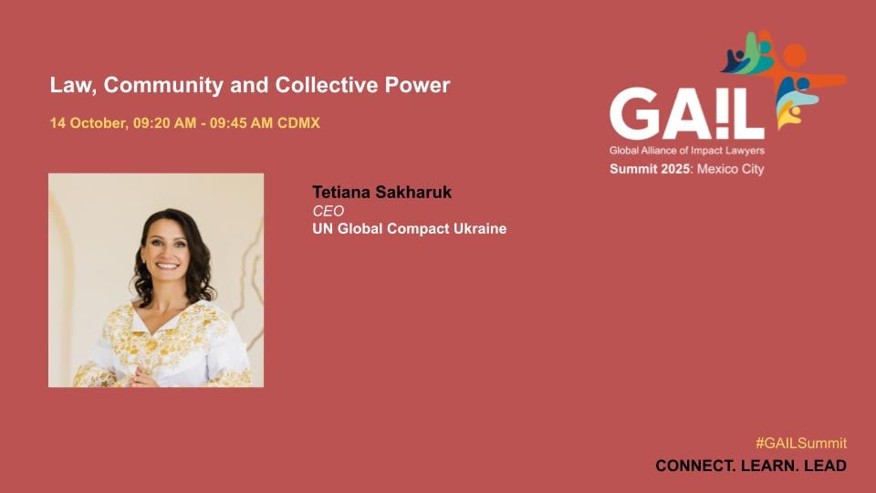 Law, Community and Collective Power – Keynote Plenary by Tetiana Sakharuk