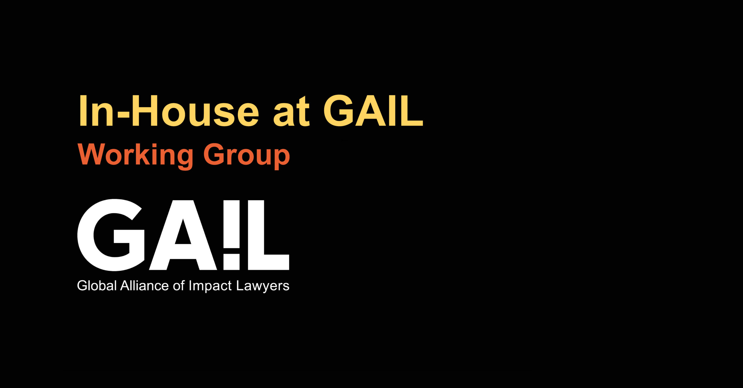 In-House Lawyers at GAIlL Working Group