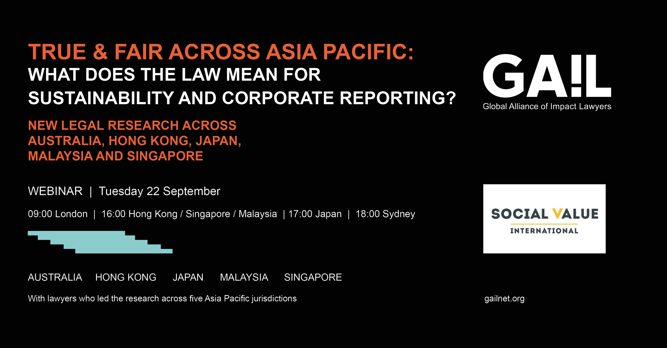 Webinar: True & Fair Across Asia Pacific: What Does the Law Mean for Sustainability and Corporate Reporting?